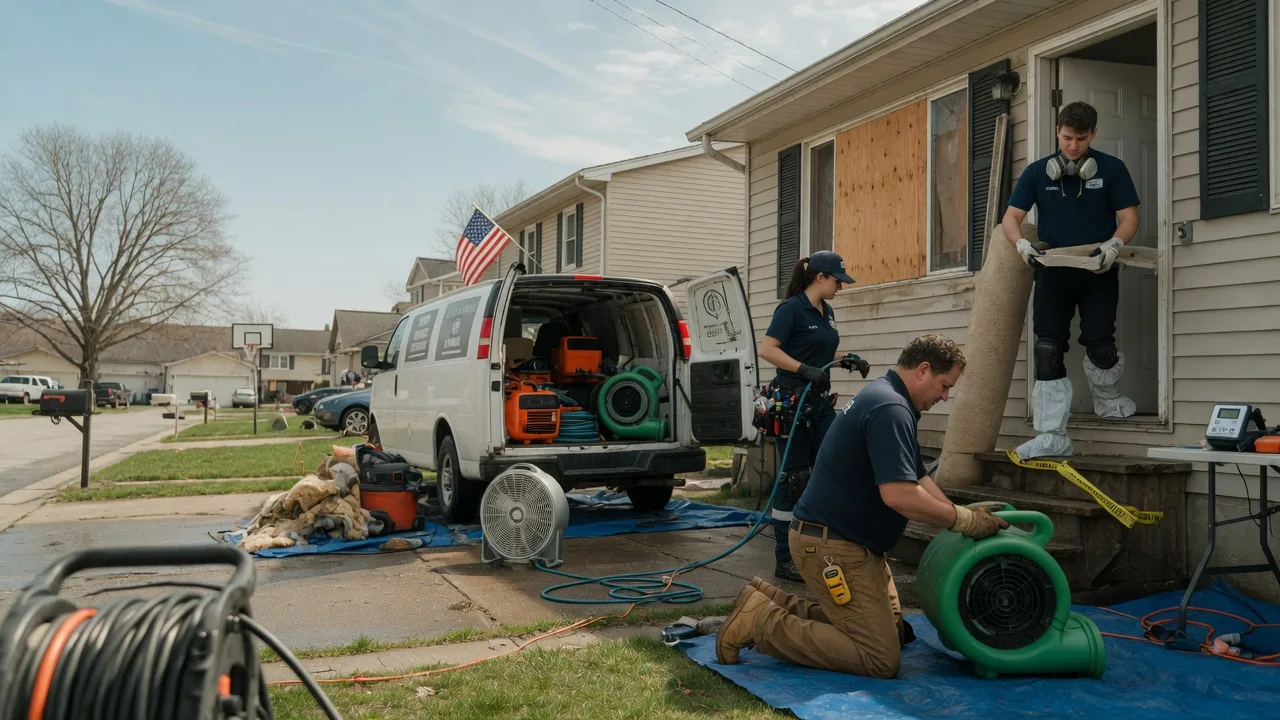 Water Damage Restoration in Deep Water, WV near me